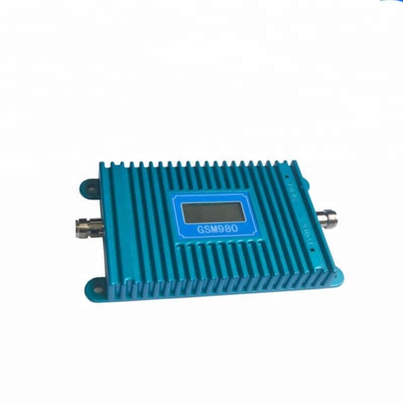 GSM 900MHz cell phones repeater signal band amplifier mobile signal booster with ceiling antenna and yagi antenna